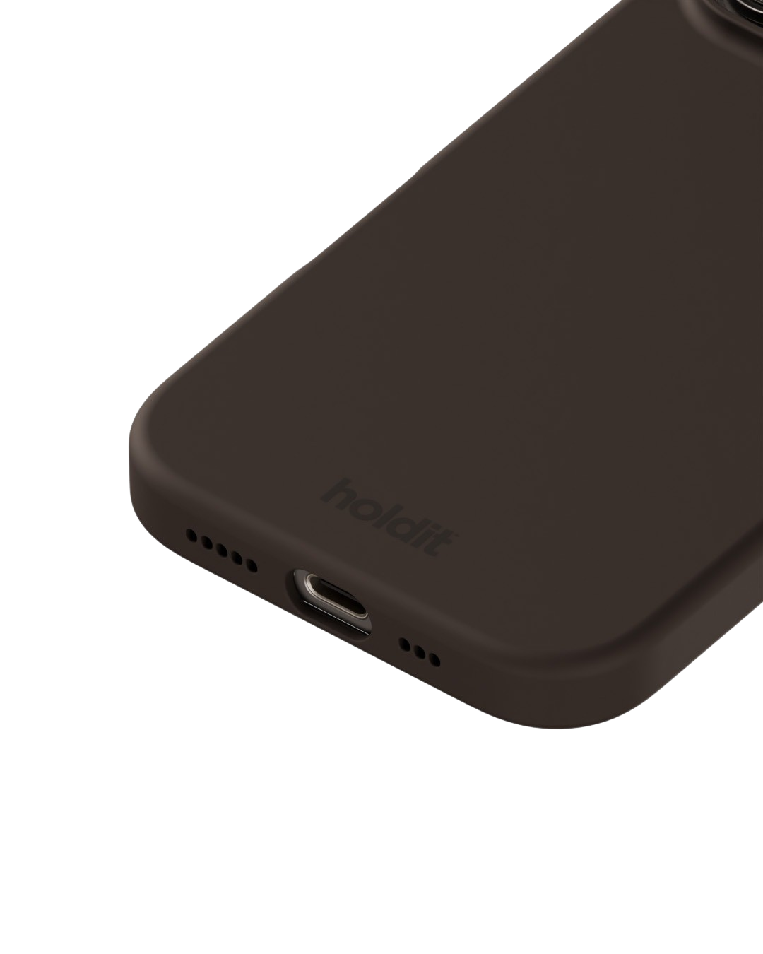 Silicone iphone cover - Chocolate